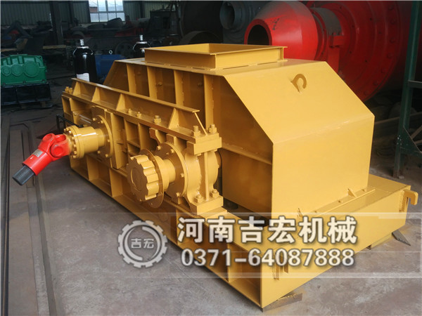 400*600對(duì)輥破碎機(jī)一小時(shí)能碎沙多少噸！